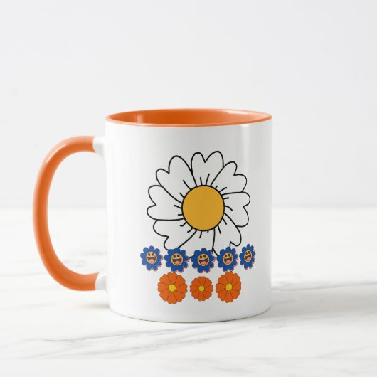 Blume Illustration Tasse (Links)