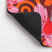 Blume im Art-Déco-Stil von Seguy - Mousepad (Ecke)