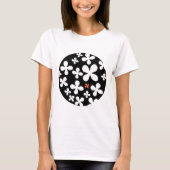 Blume im Ball T-Shirt (Vorderseite)