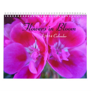 Blume im Bloom 2014 Kalender