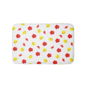 Blume im Blut Badematte (Vorderseite)