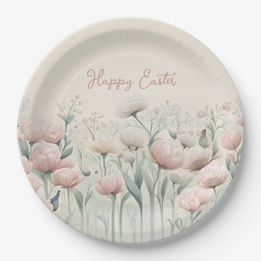 Blume im Blut Pappteller (Vorderseite)