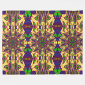 Blume im Bohemischen Garten im Sommer 1 Fleecedecke (Vorderseite (Horizontal))