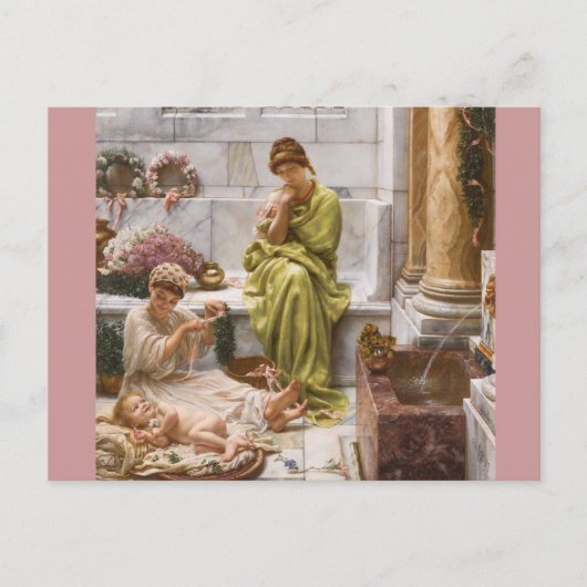 Blume im Corner Market Postkarte (Vorderseite)