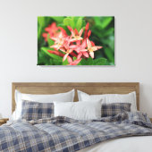 Blume im Dschungel Leinwanddruck (Insitu (Schlafzimmer))