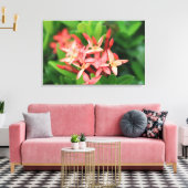Blume im Dschungel Leinwanddruck (Insitu (Wohnzimmer))
