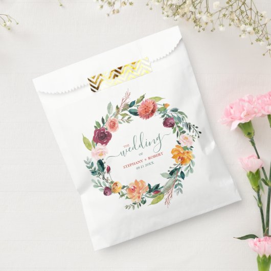 Blume im Englischen Garten - Gewohnter Hochzeitste Geschenktütchen (Versiegelt)