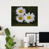 Blume im Feld Poster (Heimbüro)