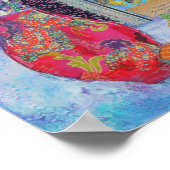 Blume im Fenster 2014 Poster (Ecke)