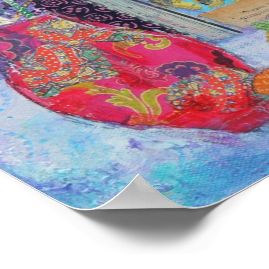 Blume im Fenster 2014 Poster (Ecke)