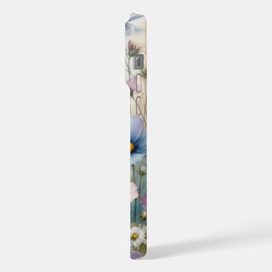 Blume im Freien iPhone Hülle (Linke Seite)