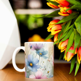 Blume im Freien Kaffeetasse