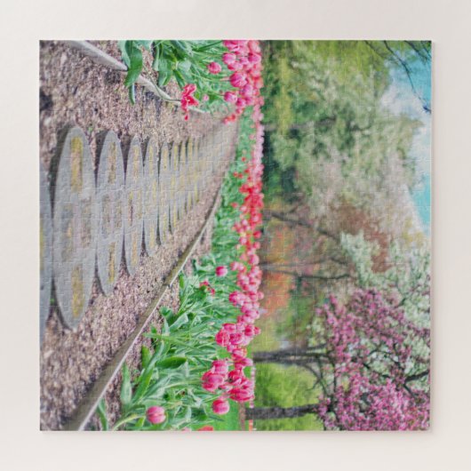 Blume im Freien Spazio -1 Puzzle (Horizontal)