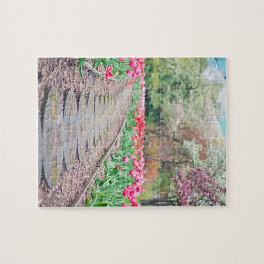 Blume im Freien Spazio -1 Puzzle (Horizontal)