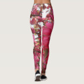 Blume im Frühjahr Leggings (Rückseite)
