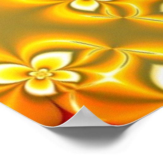 Blume im Frühjahr Poster (Ecke)