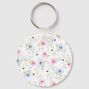 Blume im Frühjahr Schlüsselanhänger