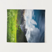 Blume im Frühjahr unter dem Berg Krn Wandteppich (Vorderseite (Horizontal))