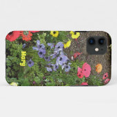 Blume im Garten Case-Mate iPhone Hülle (Rückseite (Horizontal))