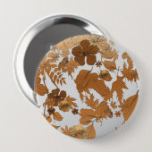 Blume im Garten III Button (Vorne & Hinten)