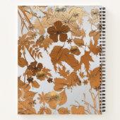 Blume im Garten III Notizblock (Rückseite)