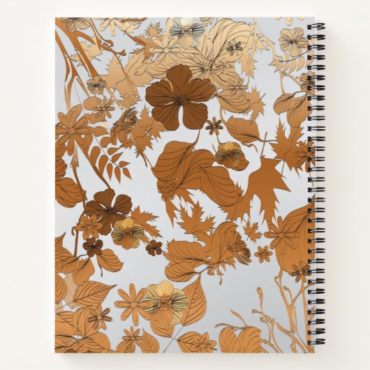 Blume im Garten III Notizblock (Rückseite)