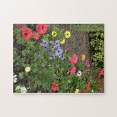 Blume im Garten Puzzle (Horizontal)