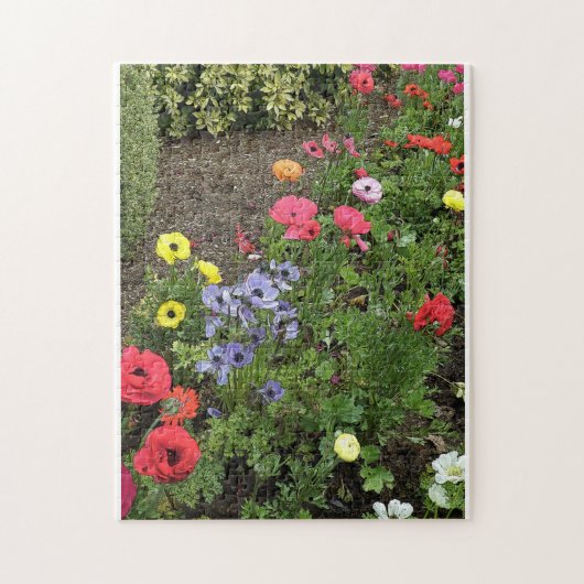 Blume im Garten Puzzle (Vertikal)
