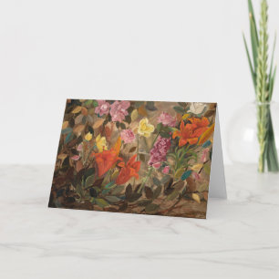 Blume im Garten   Tadeusz Makowski Karte