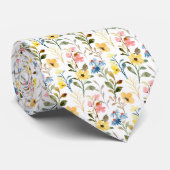 Blume im Garten Wildblume Blumenstrauch Krawatte (Gerollt)