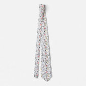 Blume im Garten Wildblume Blumenstrauch Krawatte (Rückseite)