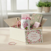 Blume im Geburtsmonat - personalisierter Schlamm i Tasse