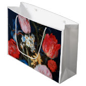 Blume im Glass Vessel, Jan Brueghel, der Ältere Große Geschenktüte (Vorderseite Schrägansicht)