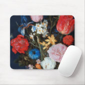 Blume im Glass Vessel, Jan Brueghel, der Ältere Mousepad (Mit Mouse)