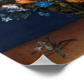 Blume im Glass Vessel, Jan Brueghel, der Ältere Poster (Ecke)