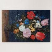 Blume im Glass Vessel, Jan Brueghel, der Ältere Puzzle (Horizontal)