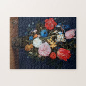 Blume im Glass Vessel, Jan Brueghel, der Ältere Puzzle (Horizontal)
