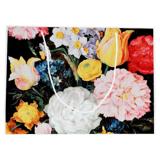 Blume im Glass Vessel, Jan Brueghel, der Jüngere Große Geschenktüte (Rückseite)