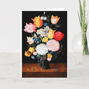 Blume im Glass Vessel, Jan Brueghel, der Jüngere Karte