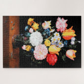 Blume im Glass Vessel, Jan Brueghel, der Jüngere Puzzle (Horizontal)