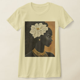 Blume im Haar T-Shirt