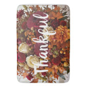 Blume im Herbst Dankbares Bath Mat Badematte (Vorderseite Vertikal)