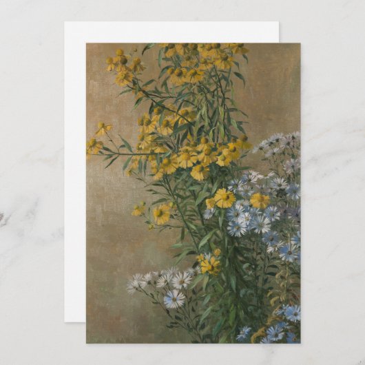 Blume im Herbst | Gunnar Gunnarsson Wennerberg (Vorne/Hinten)