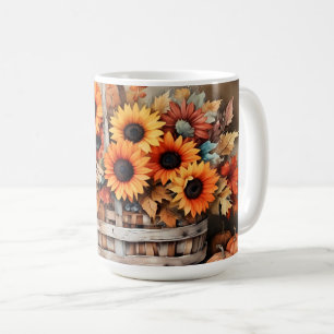 Blume im Herbst Kaffeetasse