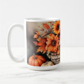 Blume im Herbst Kaffeetasse (Links)