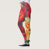 Blume im Herbst Leggings (Links)