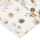 Blume im Herbst Mittelgroßer Tischläufer (Ecke)