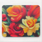 Blume im Herbst Mousepad (Vorne)