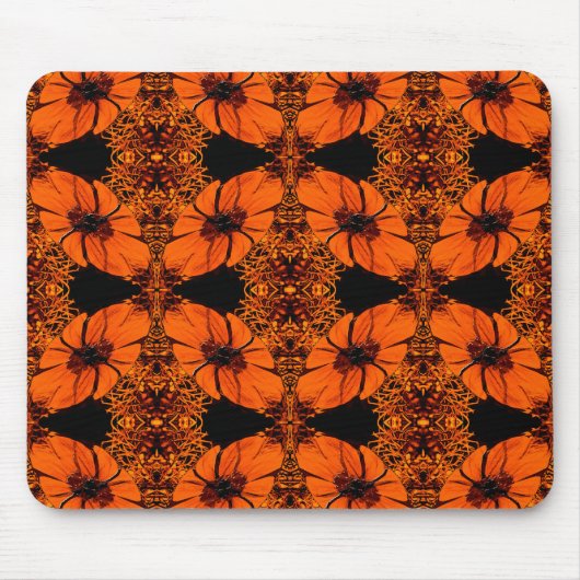 Blume im Herbst ....... Mousepad (Vorne)