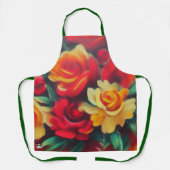 Blume im Herbst Schürze (Vorderseite)